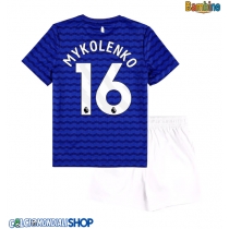 Maglie da calcio Everton Vitaliy Mykolenko #16 Prima Maglia Bambino 2025-26 Manica Corta + Pantaloni corti)